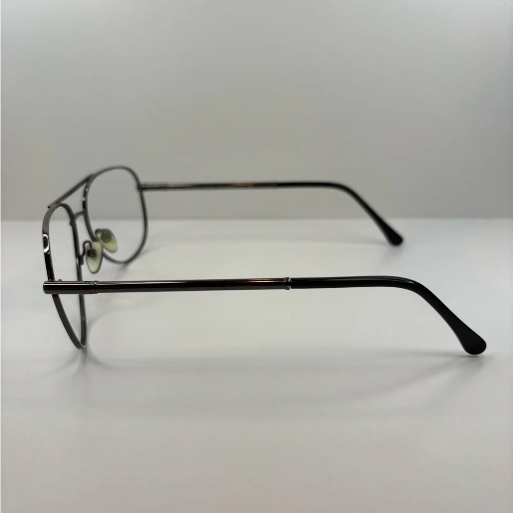 KIRKLAND SIGNATURE‎ SUNGLASSES Zin 596184 GUNMETAL 57•16•140 FRAMES ONLY
